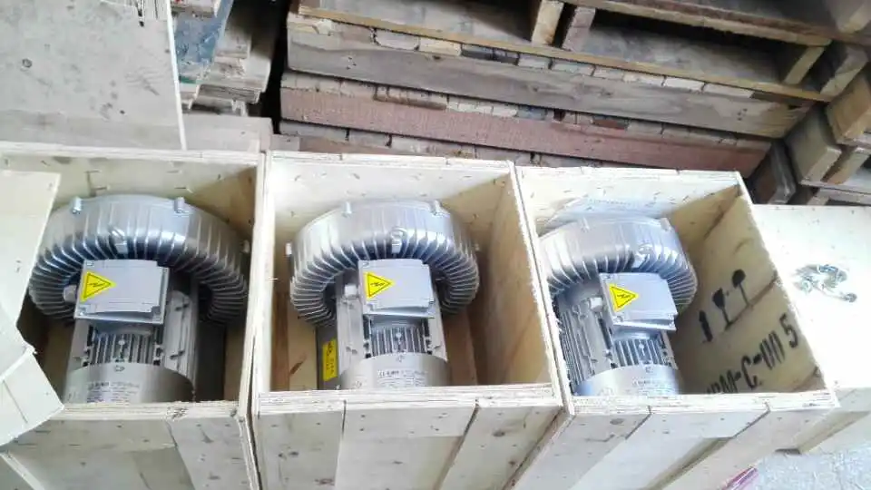 Excellent Energy Efficiency Golden Color Industrial Air Blower Motor