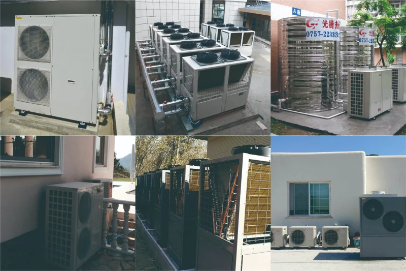 Commercial Swimming Pool Heat Pump With High-Efficiency Scroll Compressor GT-SKR030Y