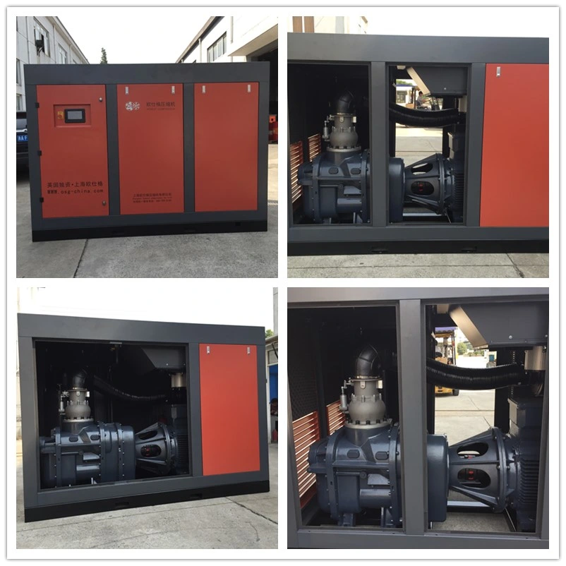 Two Stage VSD Permanent Magnet Screw Air Compressor/Industrial Air Compressor/Stationary Screw Air Compressor