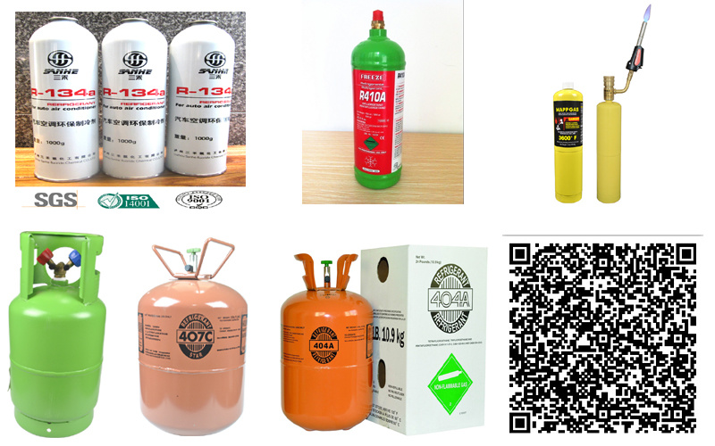 Automobile A/C Refrigerant Gas R134A for Wholesale