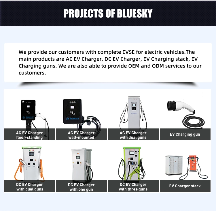 22kw AC EV Charger Home Version Electric Car Charging Electric Charger Car Station EV Charge