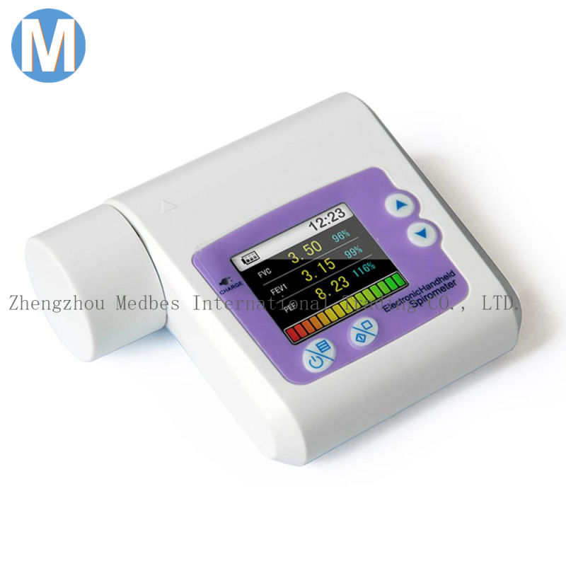 Sp10 Rechargeable Handheld Digital Sp10 Spirometer Medical Spirometer