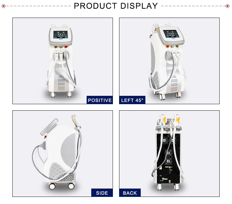 Multifunction Machine 5 in 1 E-Light IPL Cavitation Bipolar RF Tattoo Removal Beauty Salon Equipment