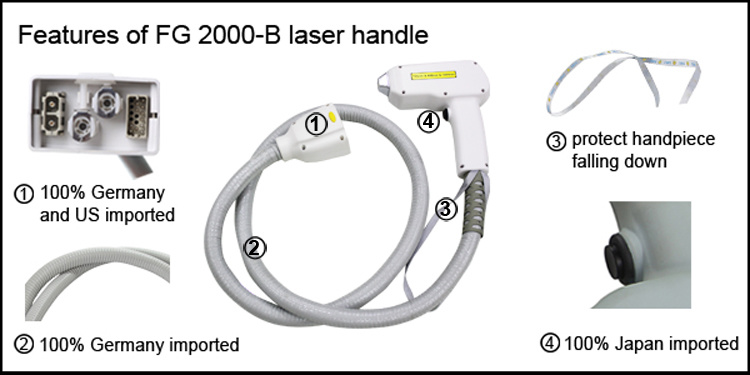 Portable 808nm Diode Laser Hair Removal Laser Equipment
