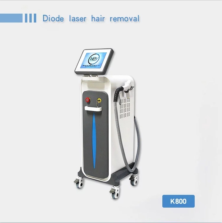 Professional 808+755+1064nm Diode Laser Hair Removal Machine