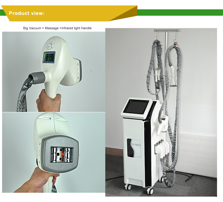 Hot Sales Vacuum Roller Velashape Slimming Machine for Fat Reducing