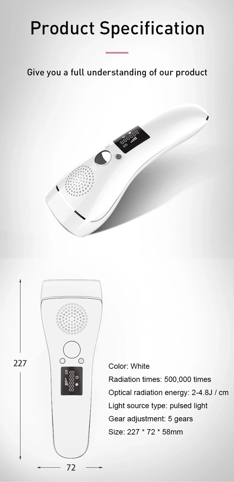 Whitening Technology Ice Cool IPL Hair Removal