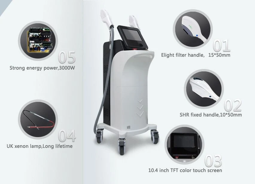 Mulitifuntion Shr Elight IPL Super Hair Removal Beauty Equipment Machine