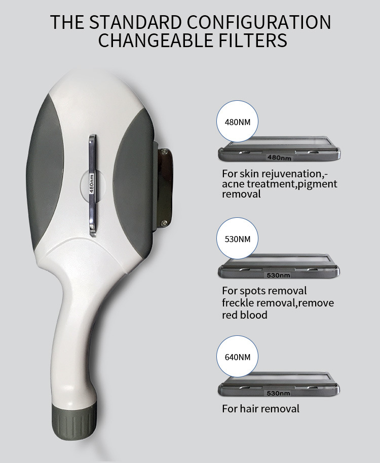 Multifunctional IPL Shr Opt Hair Removal Beauty Machine