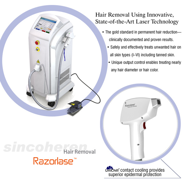 Permanent 808nm Diode Laser / Diode Laser Hair Removal /Hair Removal Diode Laser 808nm