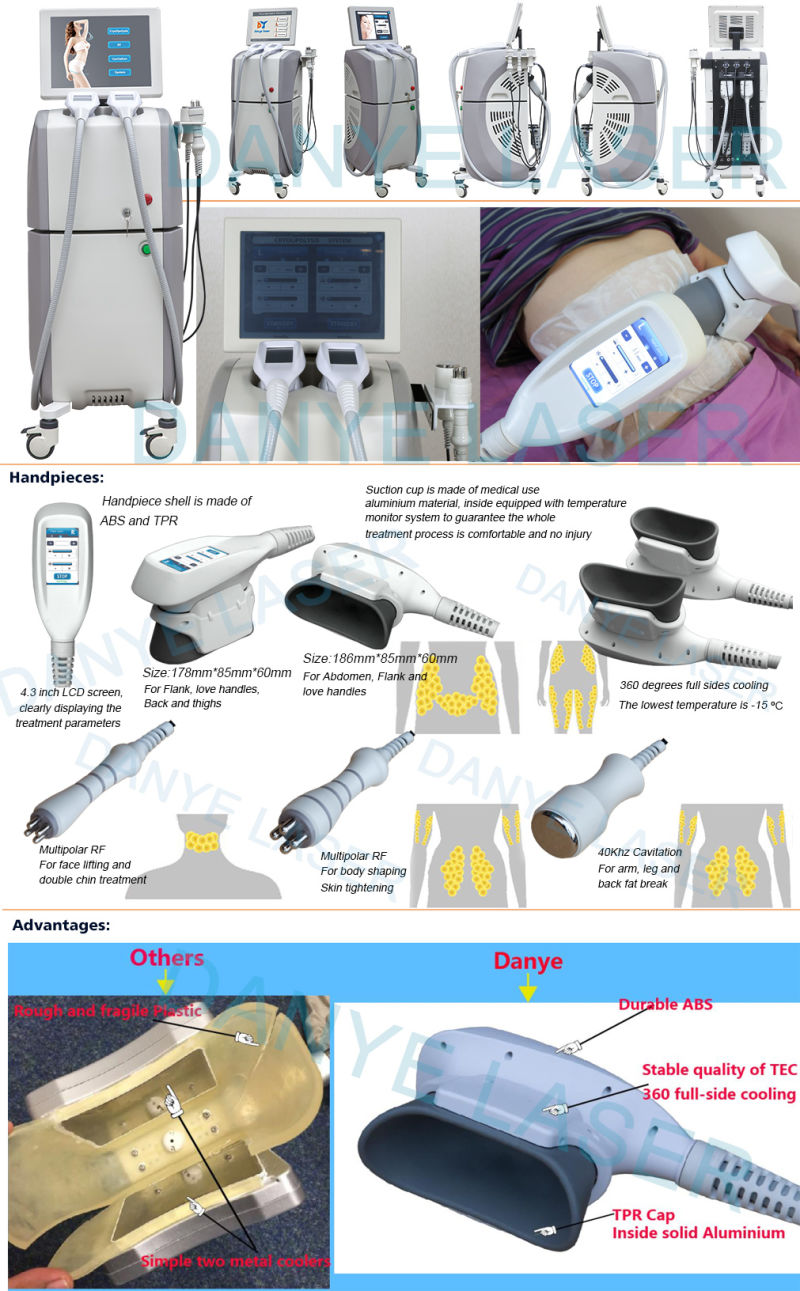 China Coolsculpting Fat Freezing Machine Cryolipolysis Slimming