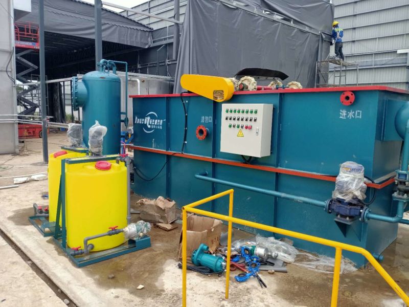 Dissolved Air Flotation Machine for Removal Wastewater Suspended Solids