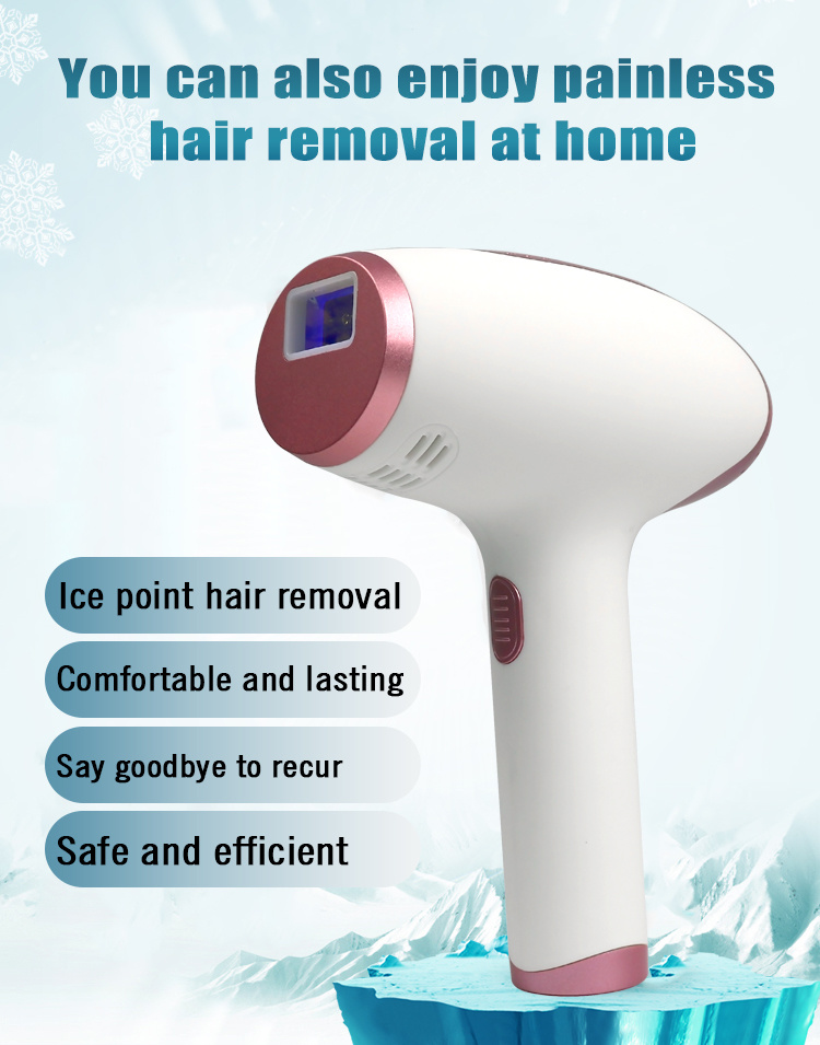 Home Edition Portable 808 Hair Removal Painless Hair Remover Machine