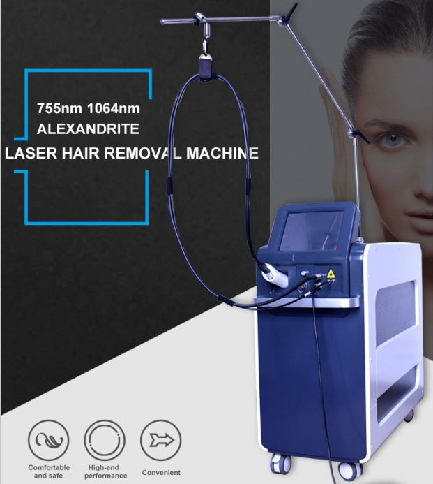 Gentlemax PRO Design Hair Removal Best Hair Removal 755nm Laser Alexandrite Laser Depilation Epilator Equipment