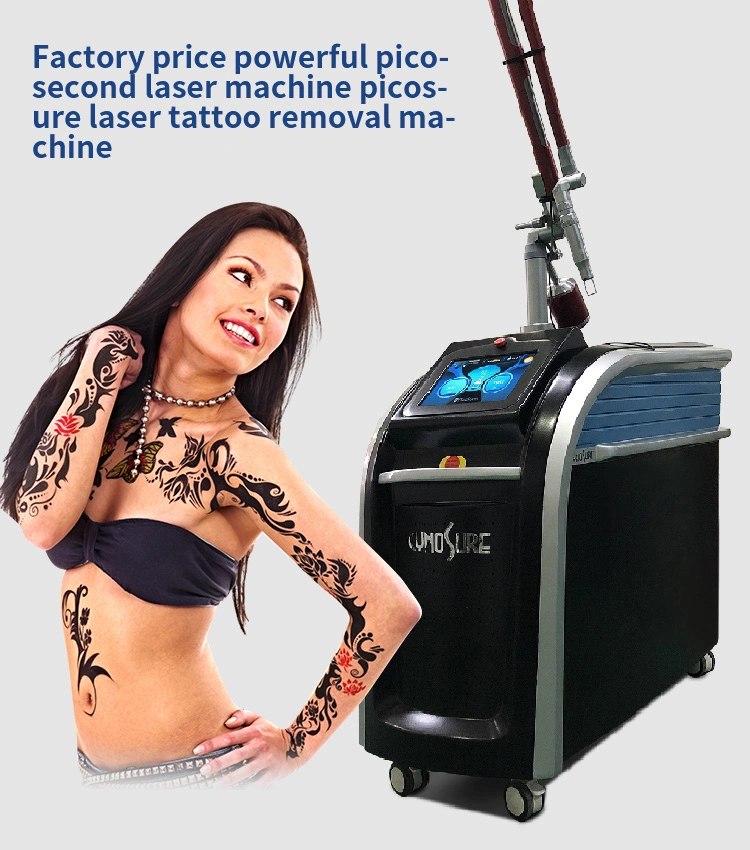 Q Switch Picosecond Laser Tatto Removal Diode Laser Beauty Machine 1064 532 755nm