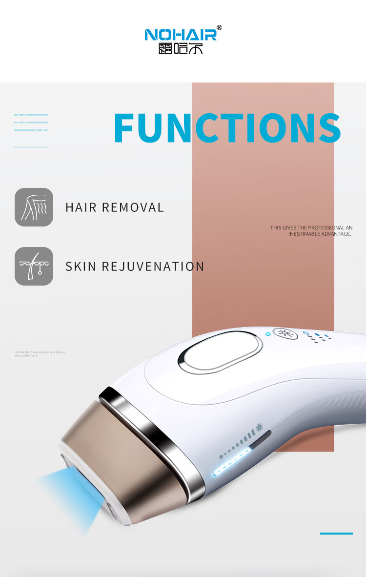 Mini Epilator IPL System Hair Removal at Home Anti Hair Skin Rejuveantion Beuaty Equipment