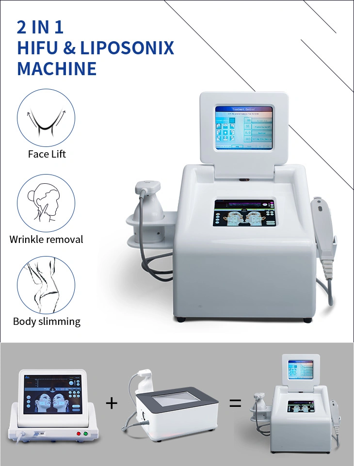 Best Effective Hifu Liposonix Slimming Body Weight Loss Face Lifting Machine Shots Beauty Machine