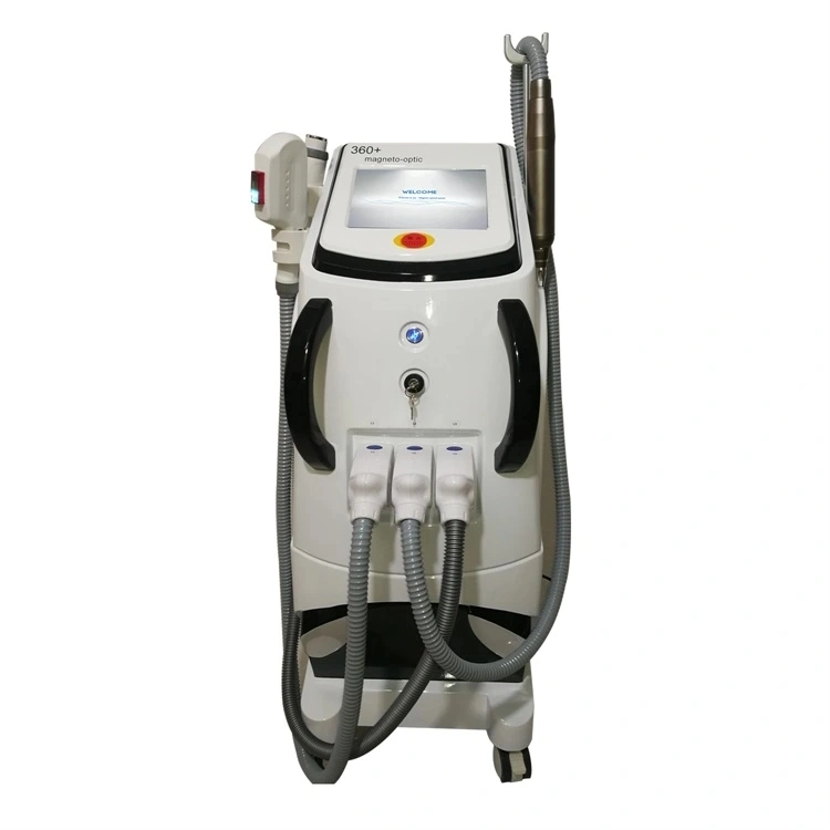 Professional Elight IPL RF ND YAG Laser 3 in 1 Multifunctional Beauty Machine