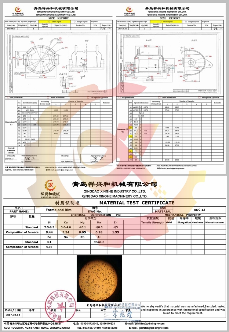 Custom Ductile Grey Iron Pump Body Parts Sand Casting