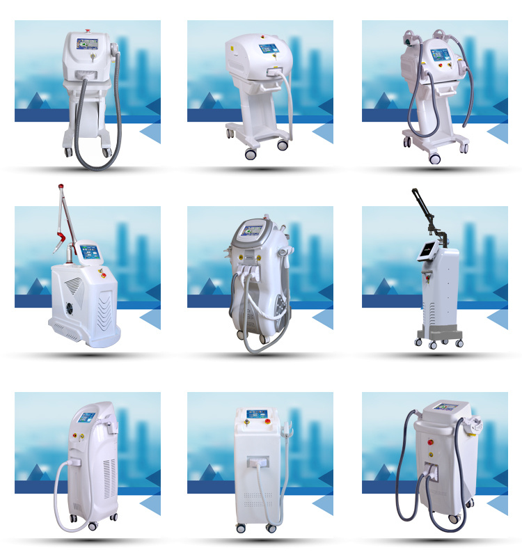 Elight (IPL+RF) +Bipolar RF RF +ND YAG Laser 3 in 1 Beauty Machine