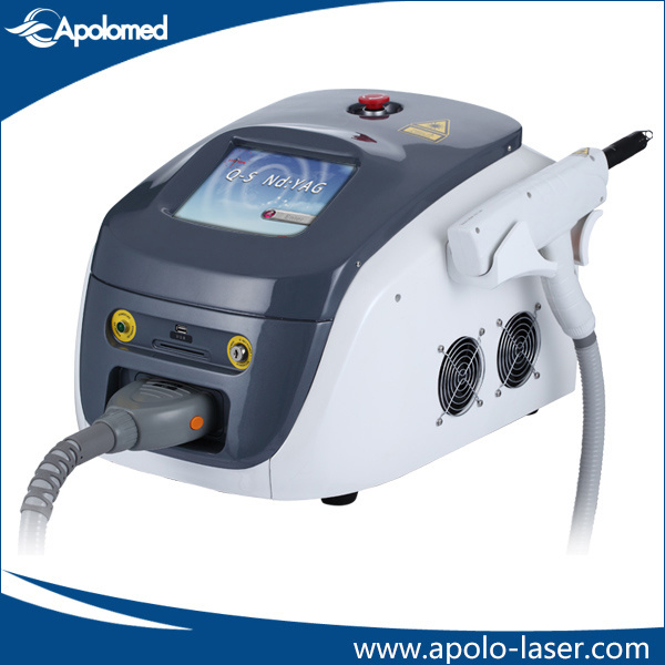 Portable Q Switch ND YAG Laser / Handheld YAG Laser Tattoo Removal