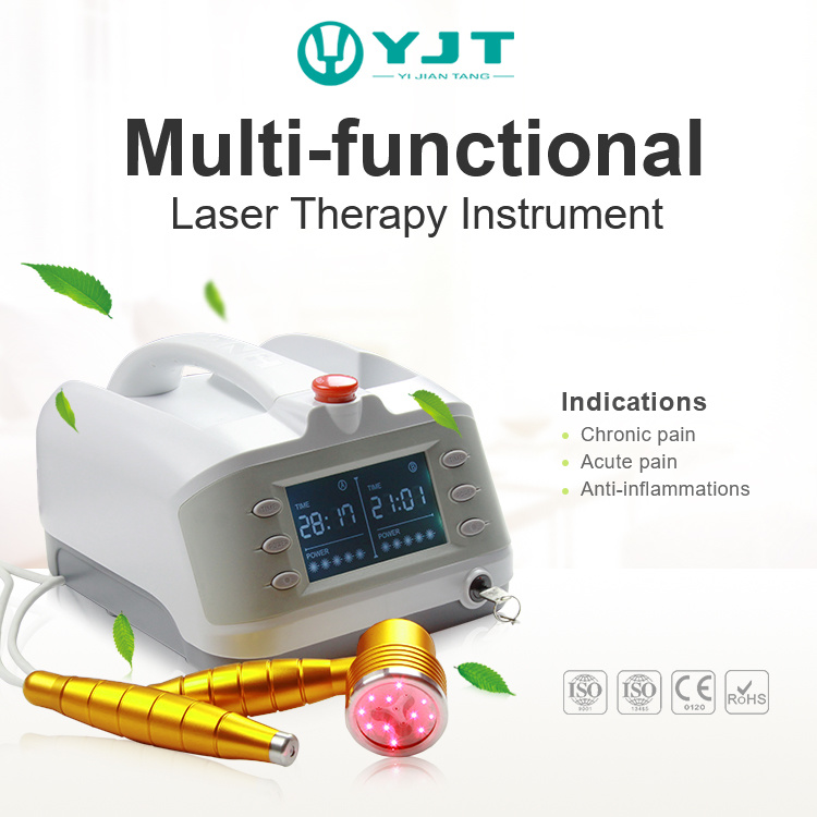 Soft Tissue Injuries Treatment Instrument 808nm Multifunctional Laser Treatment Device