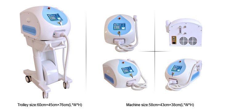 1064nm&755nm& 808nm Diode Laser Hair Removal Beauty Device