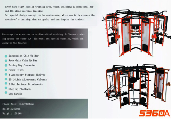 Gym Equipment for Multi Function Machine (S360A)