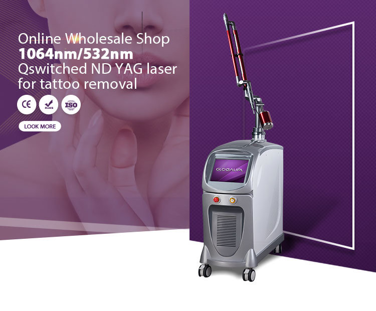 Ce Approved ND YAG Medical Laser/ND YAG Laser Tattoo Removal Beauty Machine