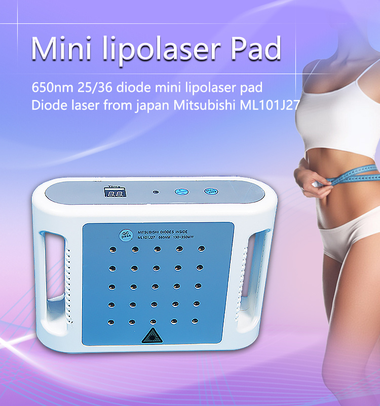 Mini Home Use Mitsubishi Diode Cool Lipo Laser Slimming Machine