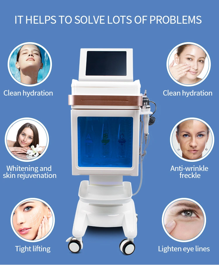 Multifunctional Diamond Dermabrasion Hydra Bio RF Sprayer Beauty Facial Equipment