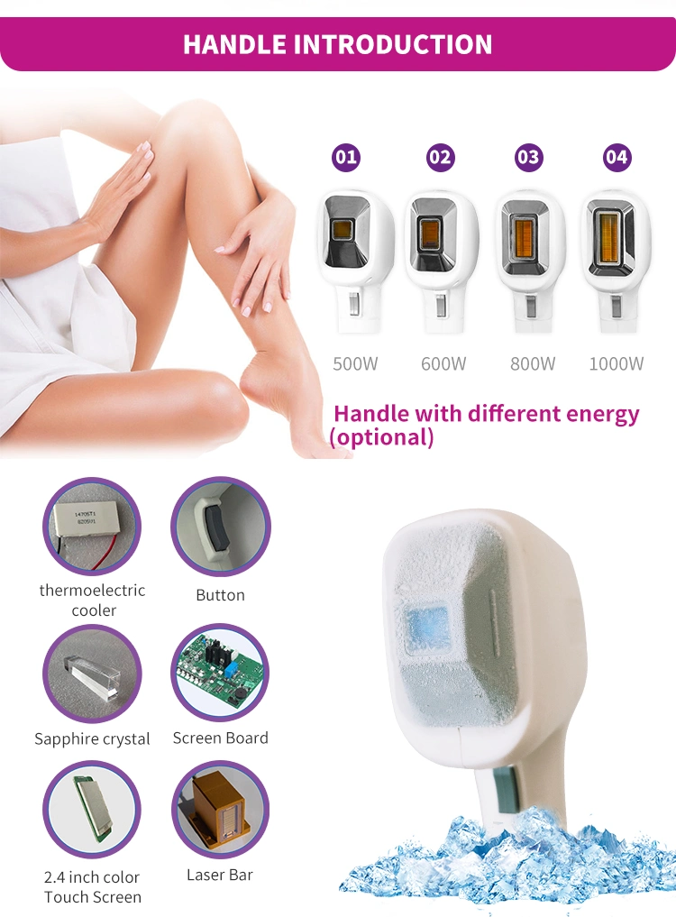 Hair Removal 808nm Diode Laser High Quality Permanently Remove Underarm Underarm for Beauty Clinic