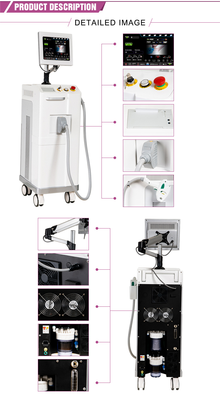 Diode Laser Hair Removal 808 Hair Removal Machine