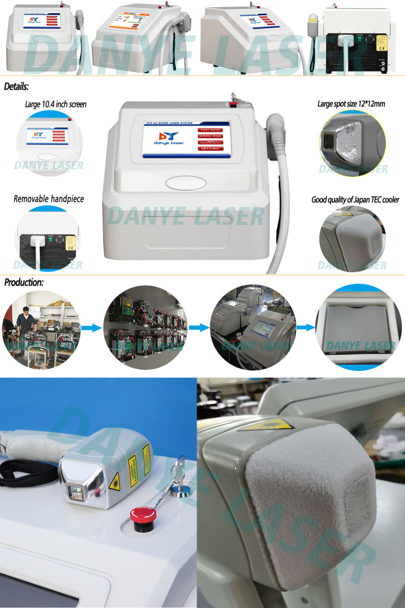 Laser Shr Germany Ice 808 Diode Laser Hair Removal Aesthetics Equipment