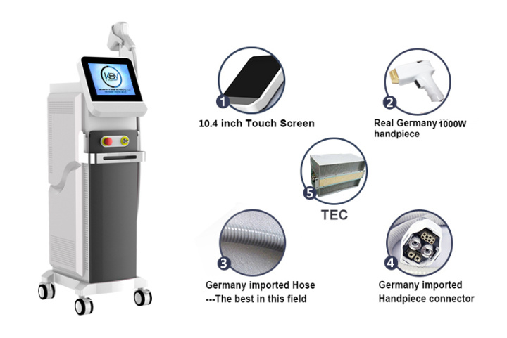 Laser Diode Hair Removal 810nm Diode Laser Equipment