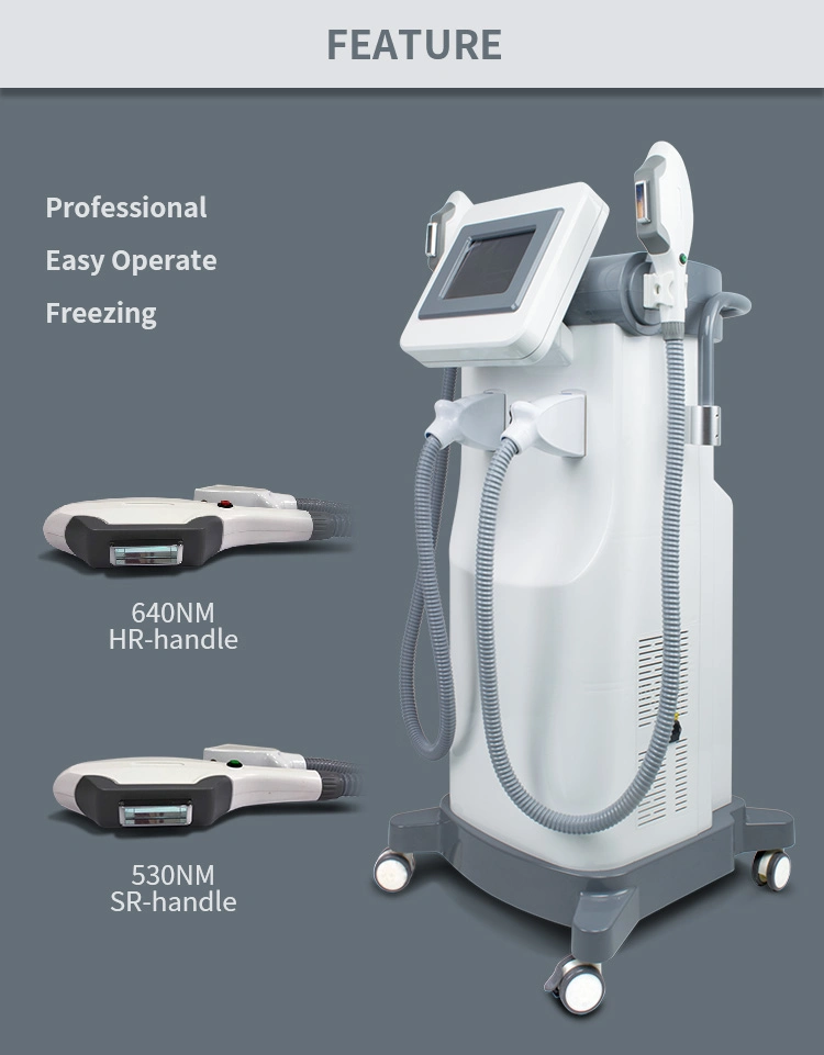2019 Neaest IPL Shr Elight Permanent Hair Removal Skin Rejuvenation Equipment Beauty Machine with Skin Care