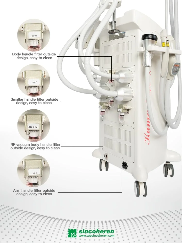 Sincoheren Kumashape Vacuum Massage Face Lifting Body Contouring Body Shaping Slimming Machine