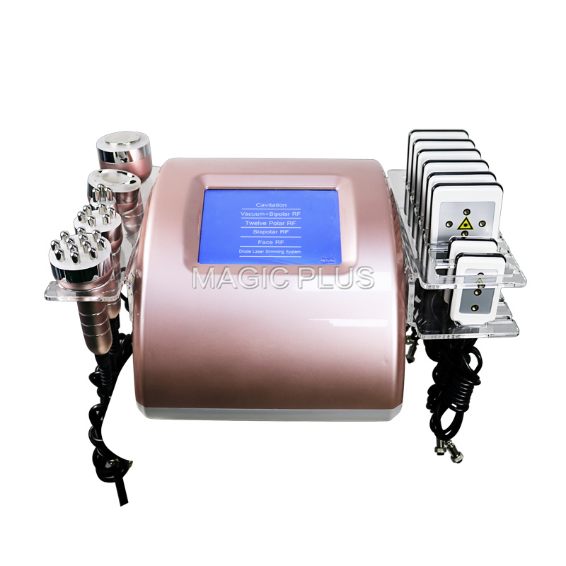 Handheld 40K Ultrasonic Cavitation RF Body Slimming Machine with Body Cavitation RF System