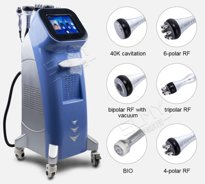 Multi-Functional RF Cavitation Bio Vacuum Body Shaping Slimming Beauty SPA Equipment