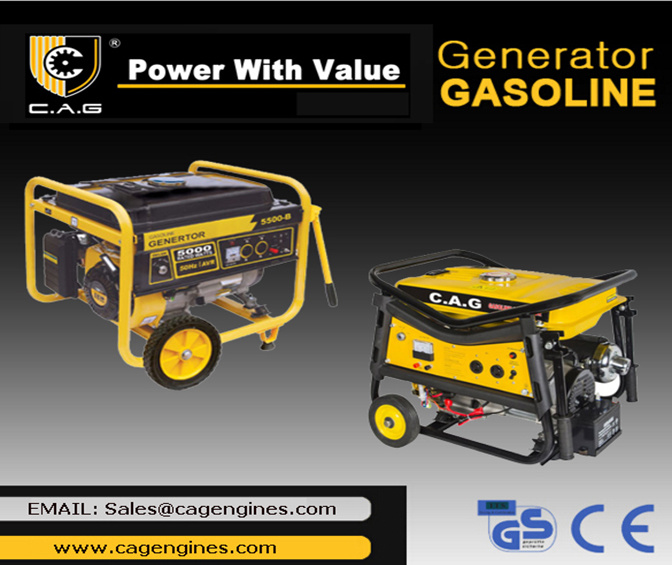 Best 1200 Watts 110/120V 60Hz Petrol Motor Portable Pto Generators for Sale