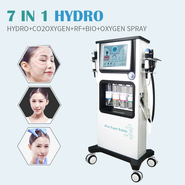 Popular New Arrival Salon Equipment 7 in 1 Multifunction Hydra Beauty Facial Dermabrasion Machine