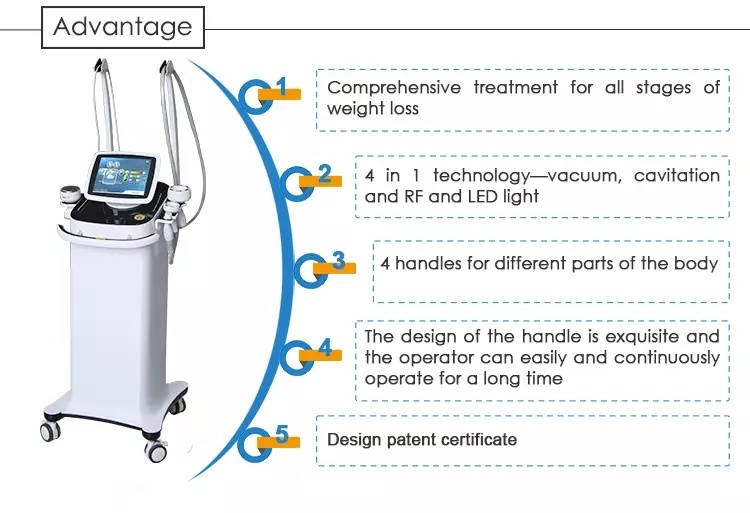 Vacuum Roller Slimming Machine Velashape Vela Shape