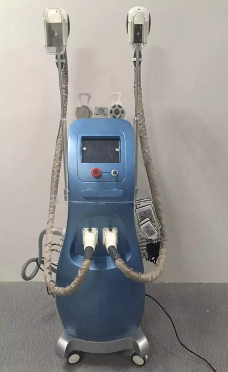 2 Cryo Handles Cryolipolysis RF Cavitation Criolipoliza Body Slimming Machine