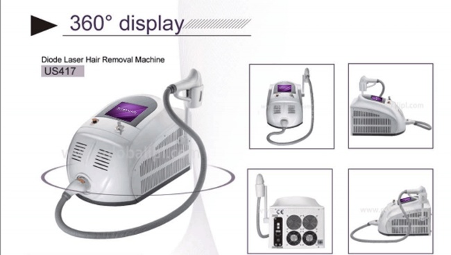 808nm Permanent Hair Removal Diode Laser Beauty Device/ Machine
