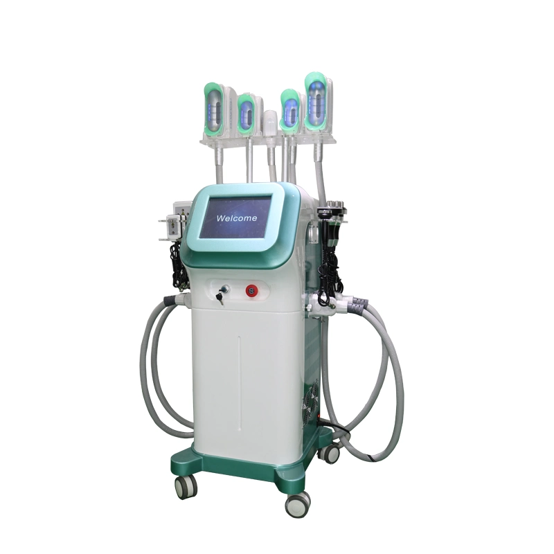 New Technology Multifunction Two Cryo Cavitation Lipo Laser RF Machine