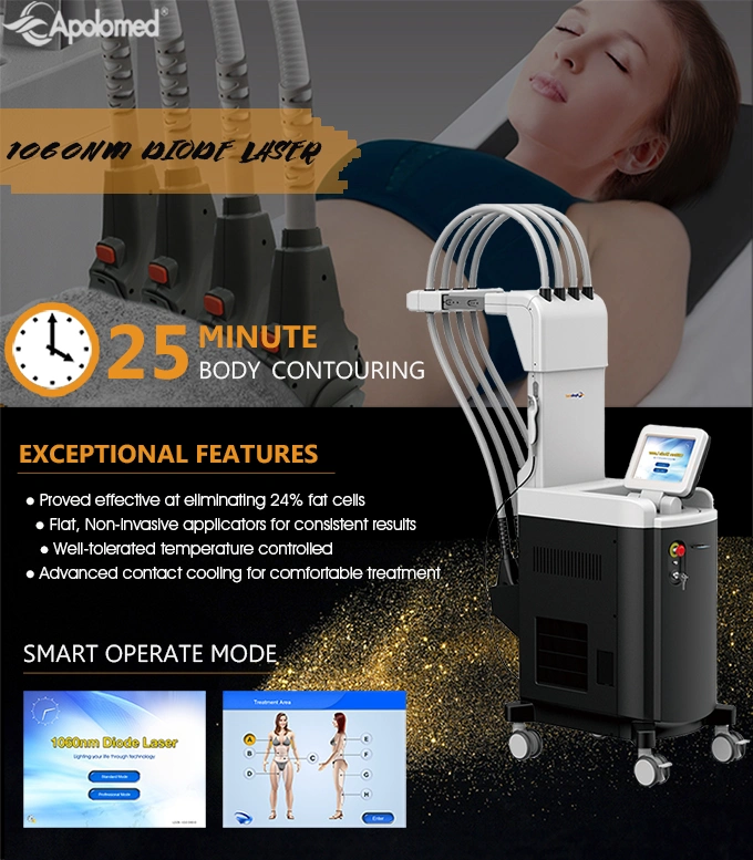 Best Slimming 1060nm Diode Laser Body Sculpture Machine for Woman Slimming