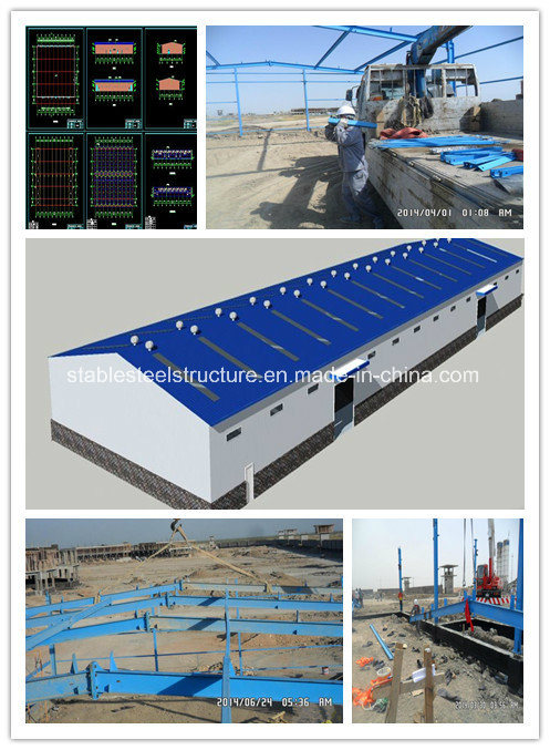 High Quality Prefabricated Steel Structure Building in Germany