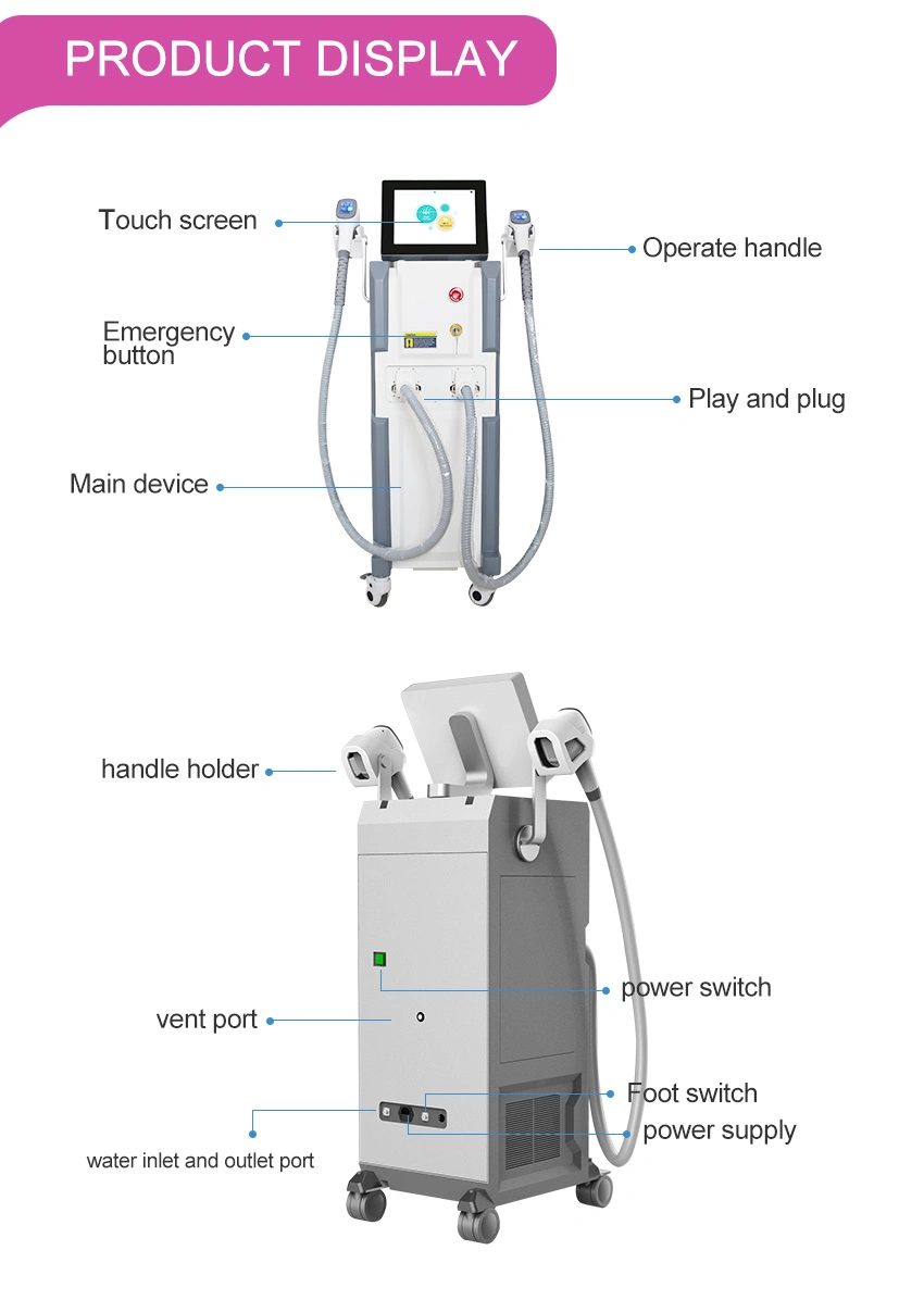 Most Popular Diode Laser Hair Removal Auto Intelligent Machine Low Price Home Easy Remove Hair Permanently