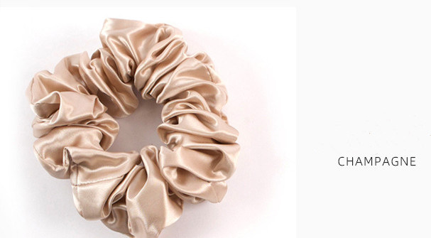 Silk Hair Band Medium Size Silk Scrunchie