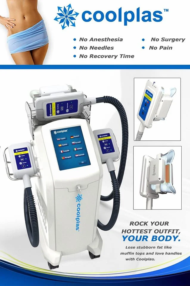 Cool Tech Fat Freezing Slimming Coolplas Kryolipolyse Fat Removal Machine